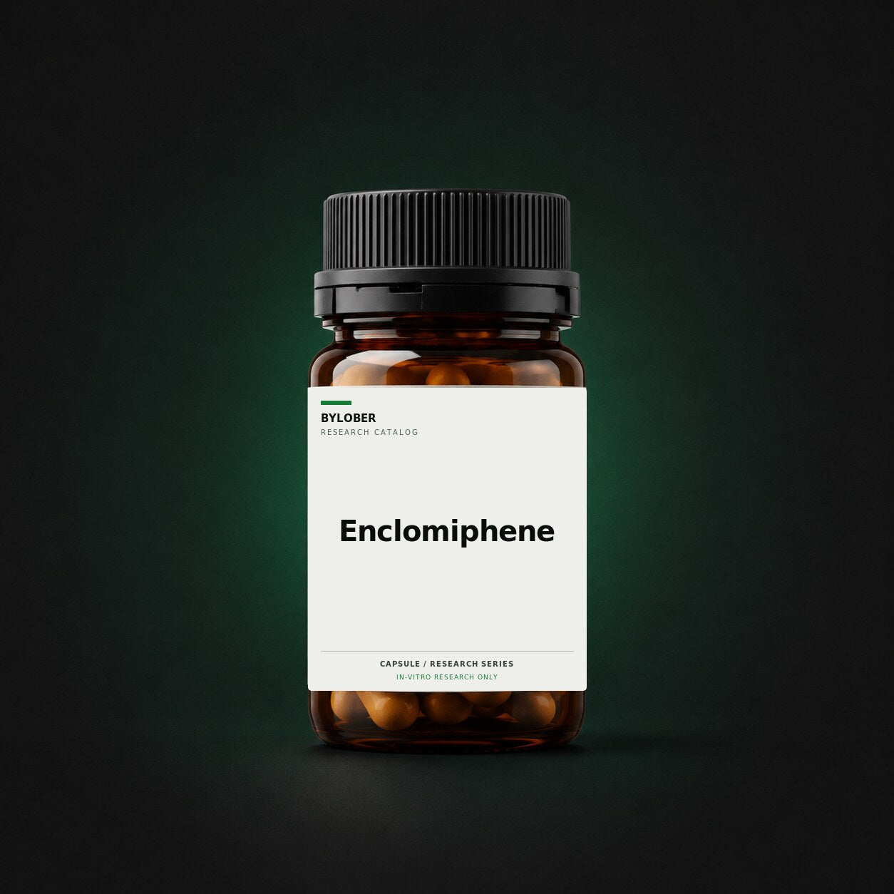 Enclomiphene — Bylober modern research catalog packshot