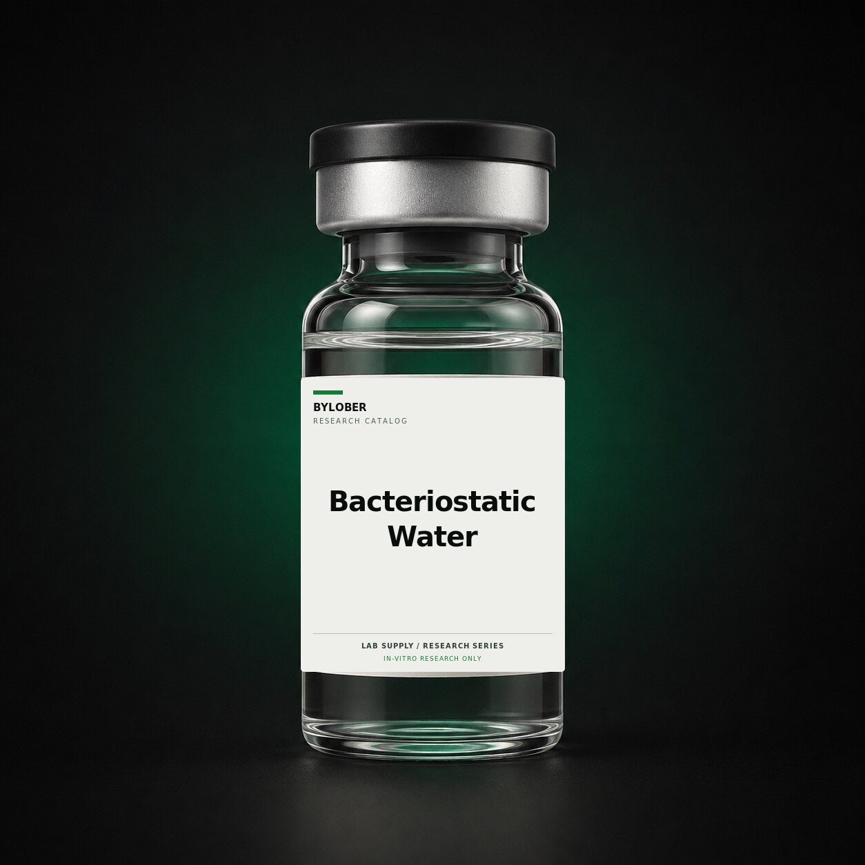 Bacteriostatic Water — Bylober modern research catalog packshot